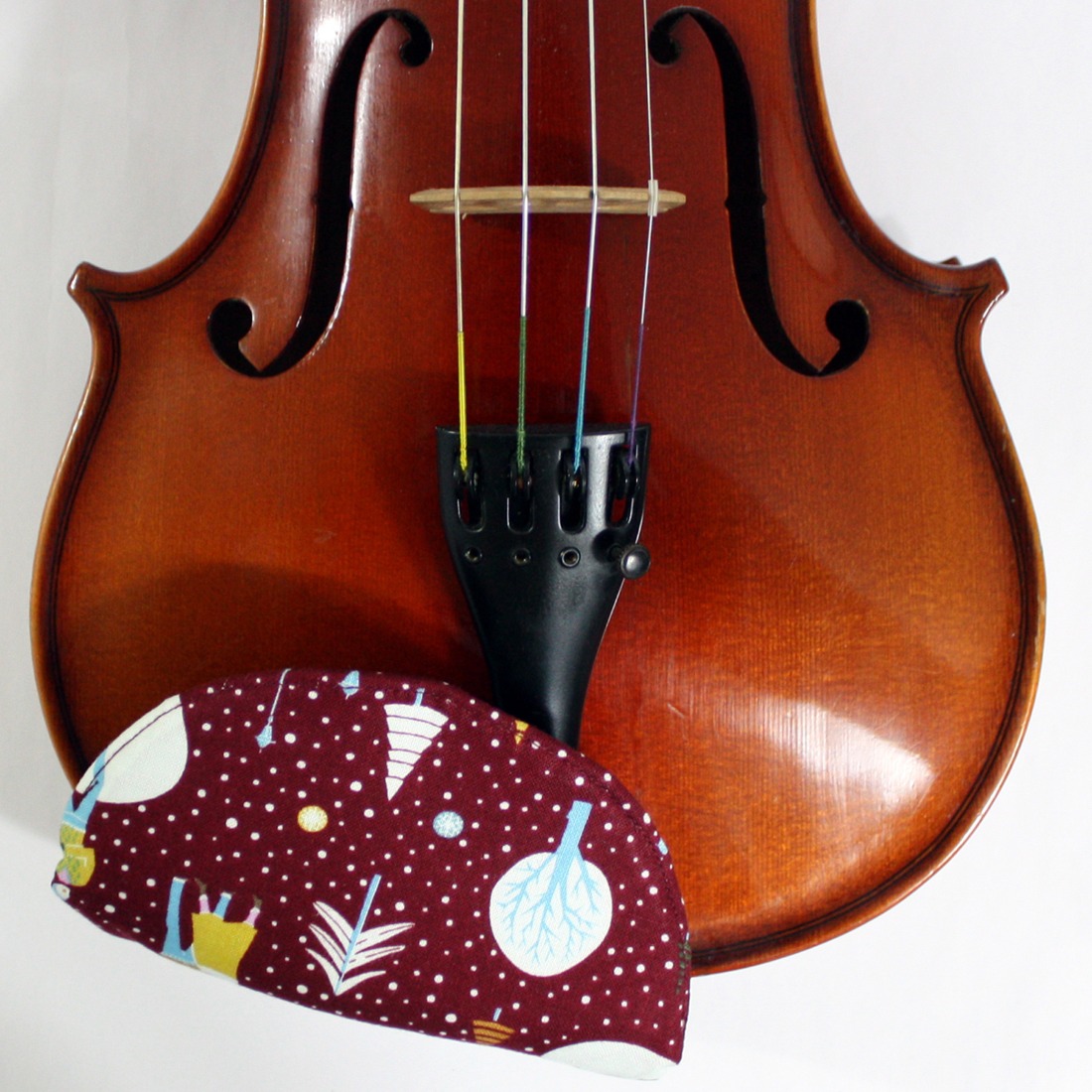 바이올린 턱받침 커버 센터형 Cno34